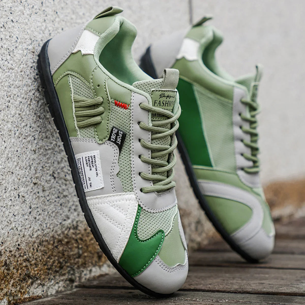 Atlas Patchwork Street Sneakers