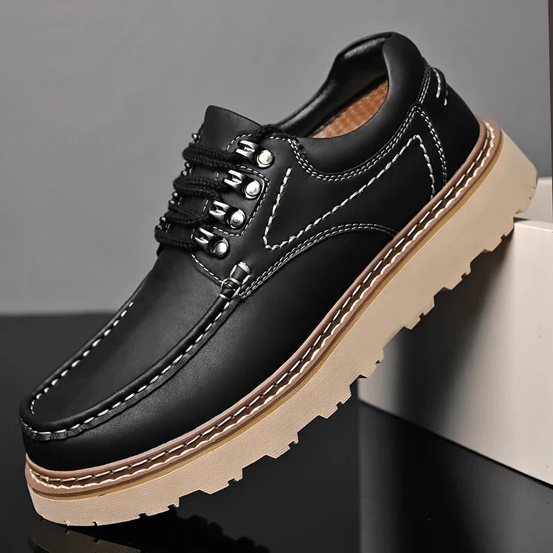 Caleb Hartley Leather Sneakers
